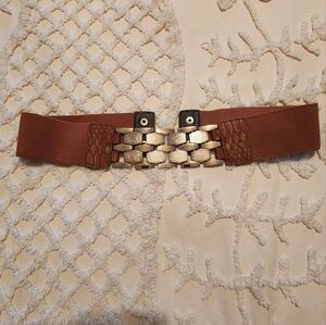 Womens stetchy belt size L